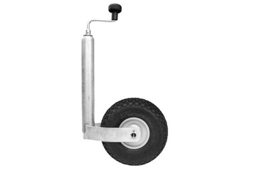 Koło podporowe do przyczepy kółko manewrowe 150kg 48mm WINTERHOFF pompowane