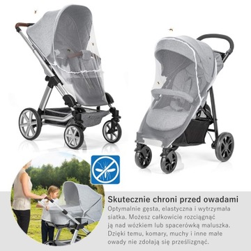 Универсальная москитная сетка для гондольной коляски.