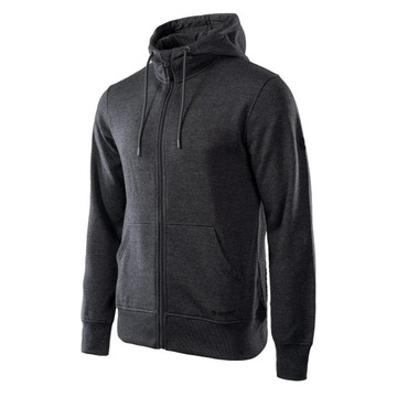 Bluza męska Hi-Tec SILIAN szara r. L