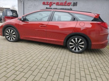 Honda Civic IX Tourer 1.6 i-DTEC 120KM 2014 Honda Civic I właściciel zadbana F 23%Gwarancja, zdjęcie 5
