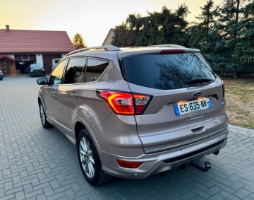 Ford Kuga II SUV Facelifting 1.5 EcoBoost 150KM 2017 Ford Kuga VIGNALE 150KM Led Xenon Android Auto Kamera Oryginalny Lakier, zdjęcie 9