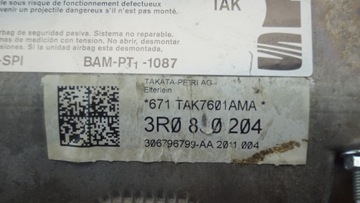 AIRBAG SPOLUJEZDCE SEAT EXEO 3R0880204