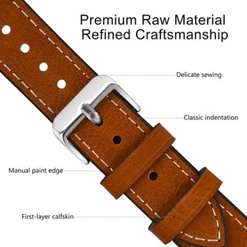 PASEK DO ZEGARKA FULLMOSA FOSSIL DW SKÓRA CIELĘCA