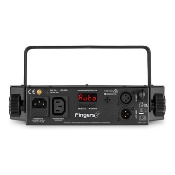 Светодиодный световой эффект Fingers7 DMX RGBW Beamz
