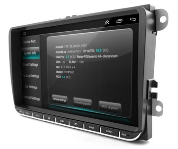 РАДИО 2DIN ЭКРАН 9 НАВИГАЦИЯ VW PASSAT ANDROID USB