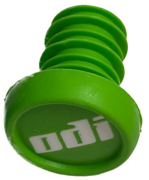 Zatyczka kierownicy ODI Grips końcówka korek BMX End Plug zielona 1 SZTUKA