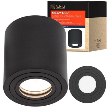 LAMPA oprawa natynkowa SUFITOWA halogen TUBA LED Ł