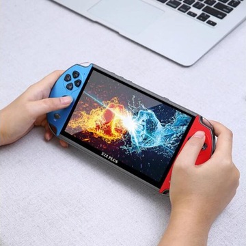 ИГРОВАЯ КОНСОЛЬ X12 PLUS БОЛЕЕ 1000 ИГР 7-ДЮЙМОВАЯ ИГРОВАЯ КОНСОЛЬ 16 ГБ ПОРТАТИВНАЯ