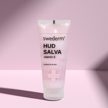 SWEDERM HUD SALVA крем для рук МАЗЬ ДЛЯ СУХОЙ КОЖИ Vit E РОЗОВЫЙ 100мл