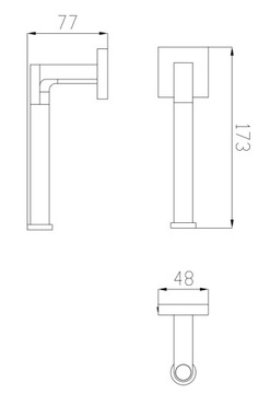 ДЕРЖАТЕЛЬ ДЛЯ БУМАГИ ДЛЯ ВАННОЙ OMNIRES TYBER
