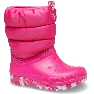 BUTY CROCS DZIECIĘCE ŚNIEGOWCE KOZAKI DZIEWCZĘCE