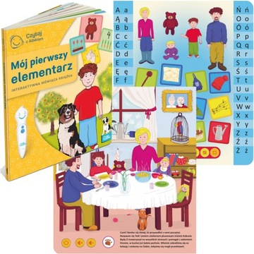 ALBIK KSIĄŻKA INTERAKTYWNA MÓJ PIERWSZY ELEMENTARZ