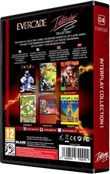 Коллекция картриджей Blaze Evercade Interplay 1