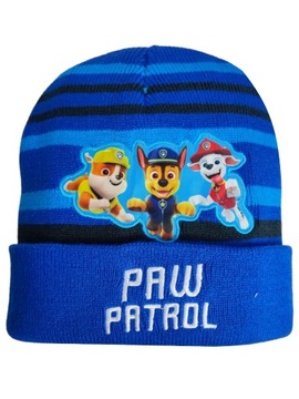 Ciepła czapka zimowa z dziecięca Psi Patrol