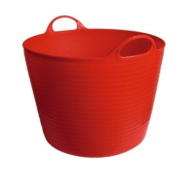 Гибкий контейнер ведро сгибает корзина 42L светлый и прочный бирюзовый