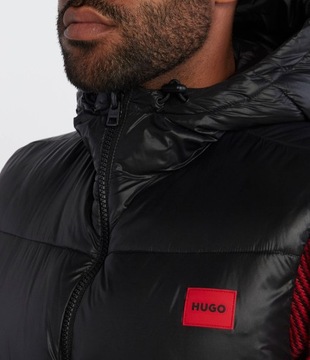 Hugo Boss koszulka bez rękawów poliamid czarny