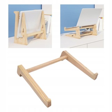 Деревянная подставка для ноутбука, органайзер