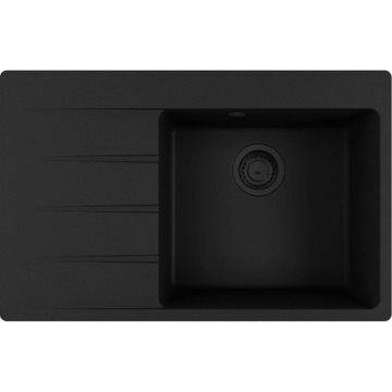 Zlew FRANKE Centro CNG 611-78 TL Czarny mat CL