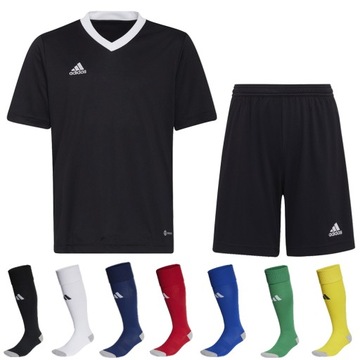 ADIDAS Strój Piłkarski Dla Dzieci - Komplet 116 cm