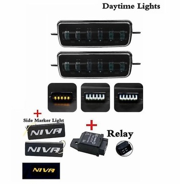 SVĚTLA ZADNÍ LED PRO PULT NIVA 4X4 1995 Z FUNKCE DENNÍHO OSVĚTLENÍ