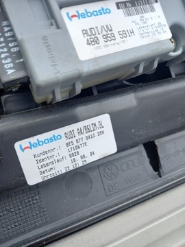 ЛЮК КРЫШИ AUDI A4 B6 8E5877041Q