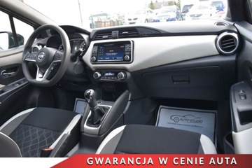 Nissan Micra V 0.9 IG-T 90KM 2018 Nissan Micra MultimediaKlimatronic Tempomat Komputer LED Multifunkcja, zdjęcie 8