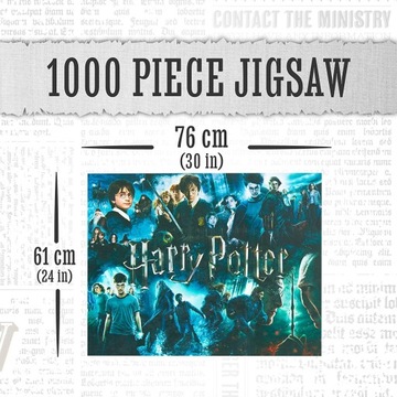 ГАРРИ ПОТТЕР Пазл - 1000 пазлов - для детей 8+