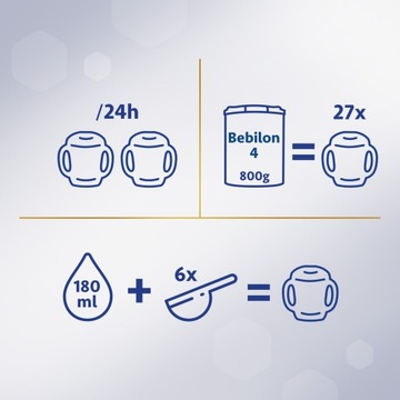 Бебилон профутура ДУО БИОТИК 4 комплекта 6х800г