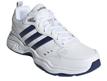 Buty męskie sportowe białe skórzane adidas STRUTTER EG2654 46