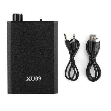 WZMACNIACZ SŁUCHAWKOWY USB HIFI CZARNY