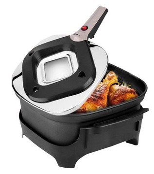 Prodiż minipiekarnik pieczenie grill gotowanie duszenie 4,3 l czarny 475 W