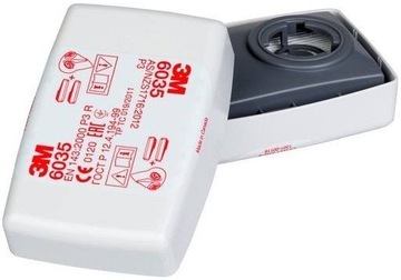 Filtr przeciwpyłowy 3M 6035 P3 Komplet / Para / 2 szt.