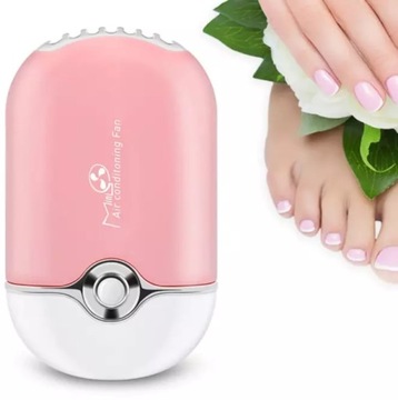 Мини-портативная подставка для сушки ресниц с вентилятором