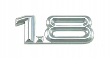 EMBLEMAT AUDI NAPIS TYL ZNACZEK 1.8 1,8