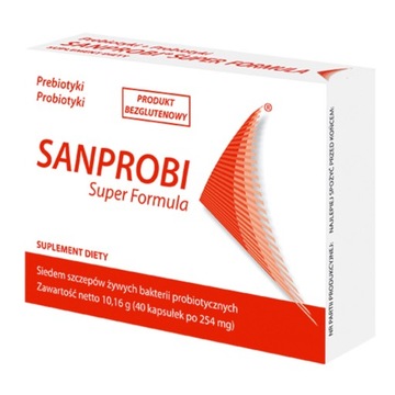 Sanprobi Super Formula 40 kapsułek probiotyk