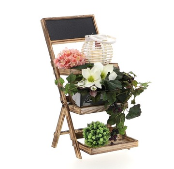 Деревянная подставка-лестница для цветов, h=68 см