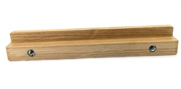 МЕБЕЛЬНАЯ РУЧКА ПОДОКОННИК L МАССИВ ДУБА L-96MM