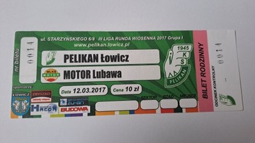 PELIKAN ŁOWICZ - MOTOR LUBAWA 12-03-2017