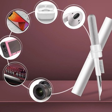 НАБОР ДЛЯ ЧИСТКИ НАУШНИКОВ ДЛЯ ТЕЛЕФОНА «КАРМАН 3 в 1»