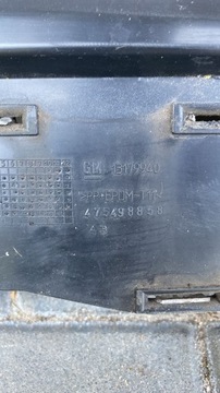 CORSA D MŘÍŽKA MASKA CHRÓM 13179940