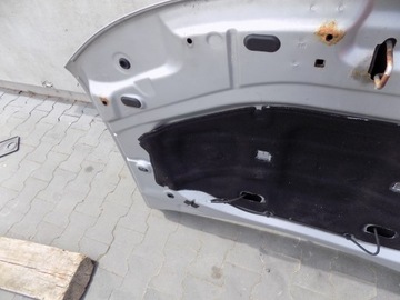 DACIA DUSTER I 2013 СЕРЕБРЯНЫЙ КАПОТ