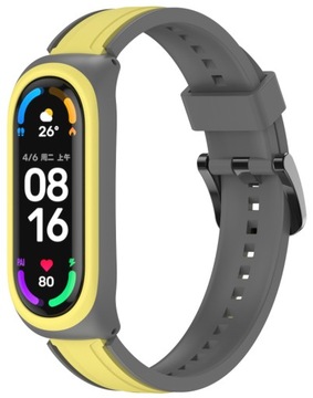 PASEK OPASKA DUO do XIAOMI MI BAND 3/4/5/6 KOLORY