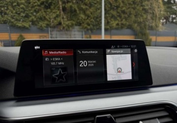 BMW Seria 5 G30-G31 Touring 520d 190KM 2018 BMW Seria 5 2.0D 190KM navi gwarancja LED AUTOMAT bezwypadkowy, zdjęcie 34
