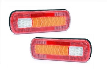 2x LAMPY TYLNE ZESPOLONE LED BUS TIR PRZYCZEPA