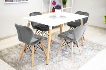 ЭЛЬВА стул с бархатной обивкой МОДЕРН.