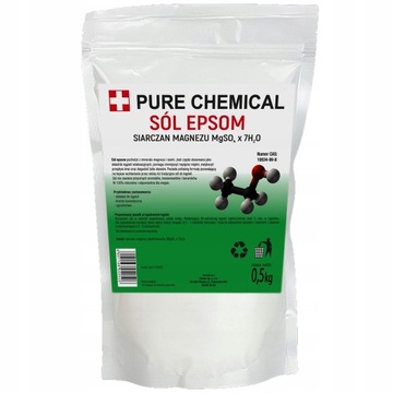 SÓL EPSOM DO KĄPIELI SIARCZAN MAGNEZU GORZKA 1kg