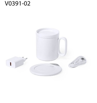 10 керамических чашек с подогревом Электроника премиум-класса YOUR PRINT