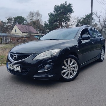 Mazda 6 II Kombi Facelifting 2.0 MZR 155KM 2012 Mazda 6 Mazda 6 2.0 B 155KM Xenon Tempomat Niski Przebieg Bose 2.0 Benzyna