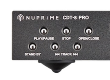 NUPRIME CDT-8 PRO АУДИОФИЛЬНЫЙ CD-ТРАНСПОРТ ЧЕРНЫЙ