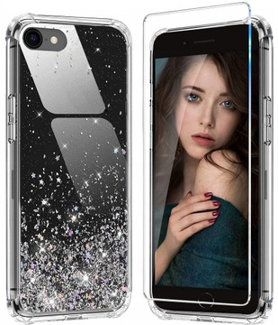 ETUI PANCER X BROKAT DO IPHONE 7 8 SE 2020 +SZKŁO